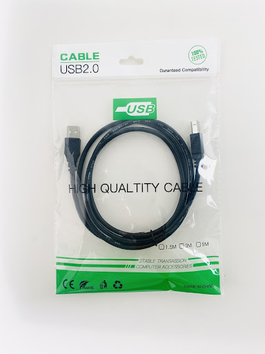 Title 4, USB Printer Cable Black Pure Copper High Speed ...
