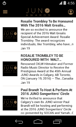 免費下載音樂APP|The 2015 JUNO Awards app開箱文|APP開箱王