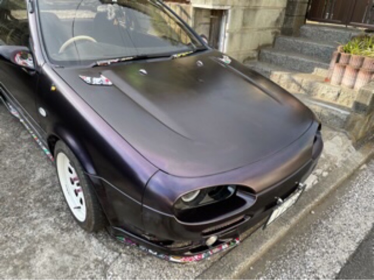 NXクーペのフロントリップぶつけた…・イタ車、痛車、改造車・だみーだくとぅ&REDテール・SUPER GT＋・愛車自慢？金持ち自慢？？？に関するカスタム事例の投稿画像3枚目