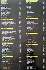 The Foodies Katta menu 3