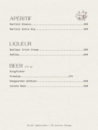 Bridge Bistro Bar menu 1