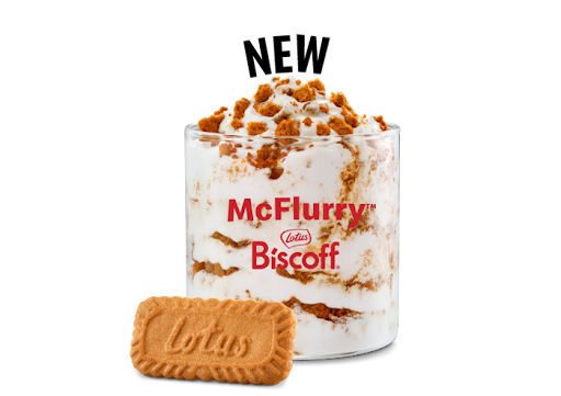 Lotus Biscoff Regular McFlurry