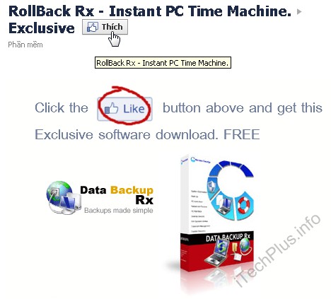 RollBack Rx Instant PC Time Machine miễn phí bản quyền