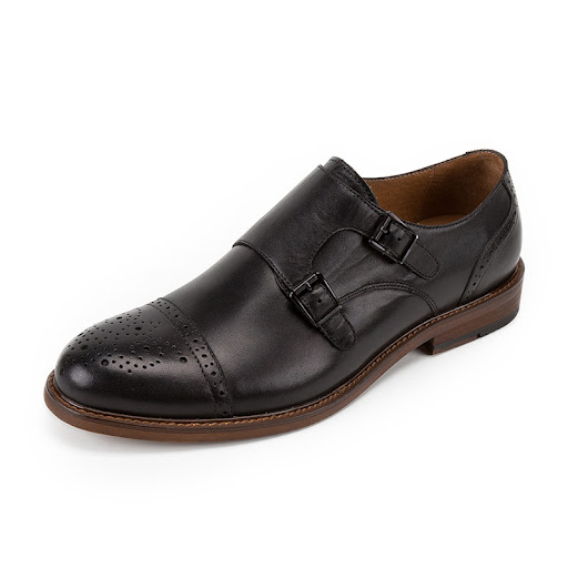 Title 5, Mens British Bullock Casual Buckle Leather Sho...