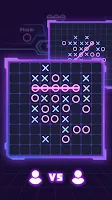 Tic Tac Toe Glow - Puzzle Game android iOS apk download for free