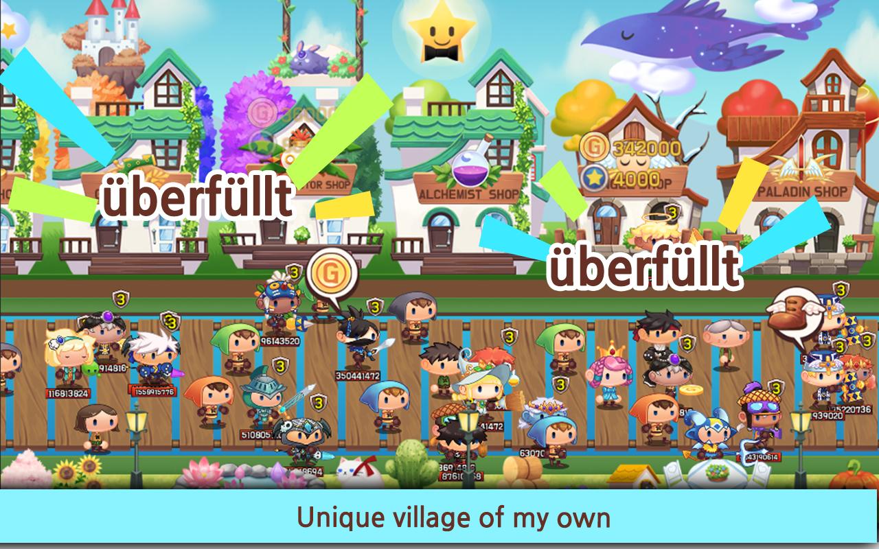 Android application Tap Town screenshort