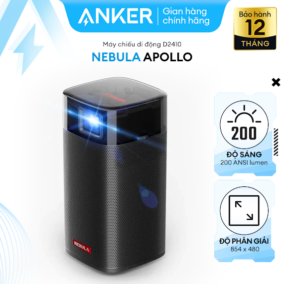 Máy Chiếu Di Động Nebula (By Anker) Apollo - D2410