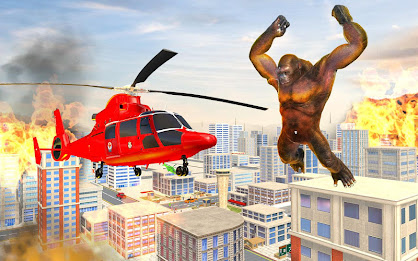 Incredible Monster Gorilla Rampage: Animal Games poster 9