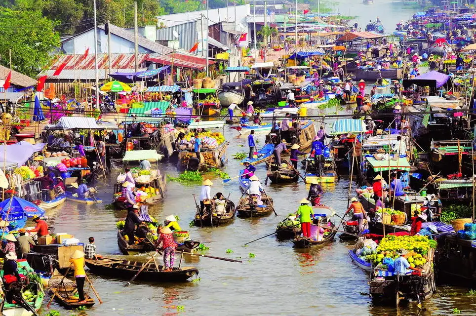 Cai Rang Floating Market, Can Tho