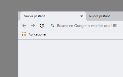 Nueva pestaria pestaria Buscar Google escribir Aplicaciones 