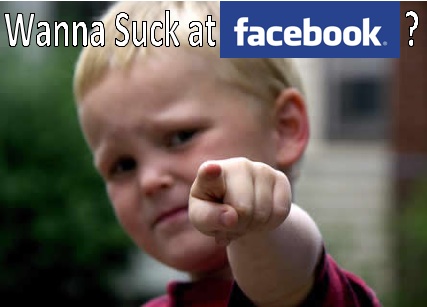 Suck at Facebook Greseli in concursurile de pe Facebook