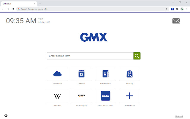 GMX Go! for Chrome chrome extension