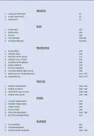 Cafe Ninequarters menu 3