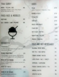 The Spice - Hablis Hotel menu 3