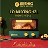 Lò Nướng 12L Mishio Mk342 Dải Nhiệt 60 - 230 Độ