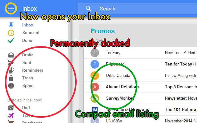 Power Google Inbox