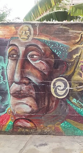 Mural Rostro Inca