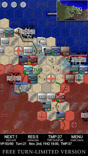 Code Triche Second Battle of El Alamein: German Defense (free) APK MOD (Astuce) screenshots 2