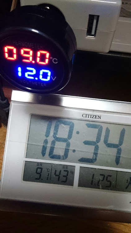 あいびすさんが投稿したシガー電圧計・シガー温度に関するカスタム事例の投稿画像2枚目