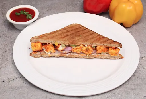 Barbeque Tofu Grilled Cheese Sandwich