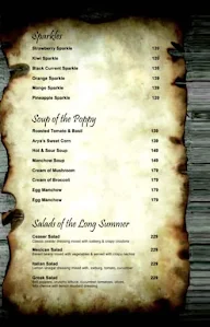 Westeros menu 1