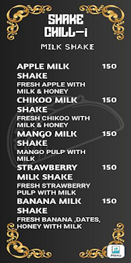 Shake Chilli menu 1