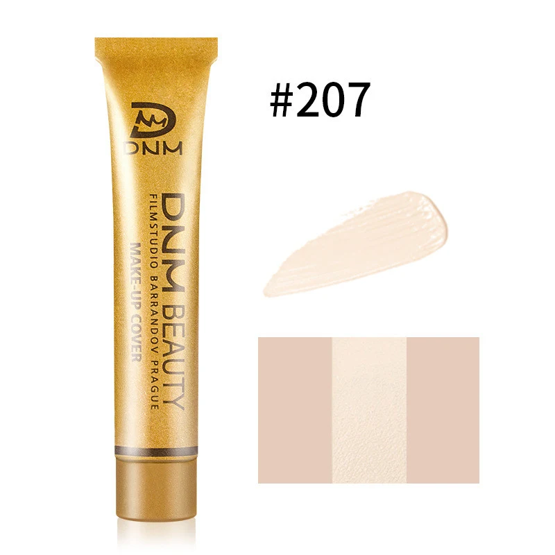 Vloeibare Concealer Foundation Crème Bedekt Tattoo Acne Littekens Vocht Inbrengend Volledige Camouflage Natuurlijk Verhelderend Make-up