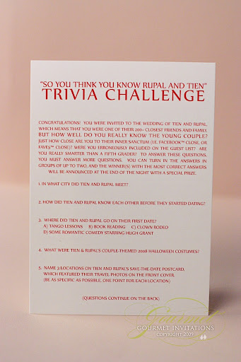 couples trivia, wedding game, bride and groom trivia