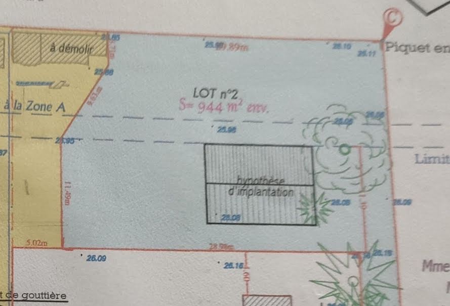 Vente terrain  944 m² à Ennetières-en-Weppes (59320), 270 000 €