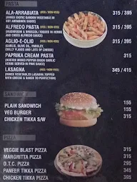 JJ Club menu 3