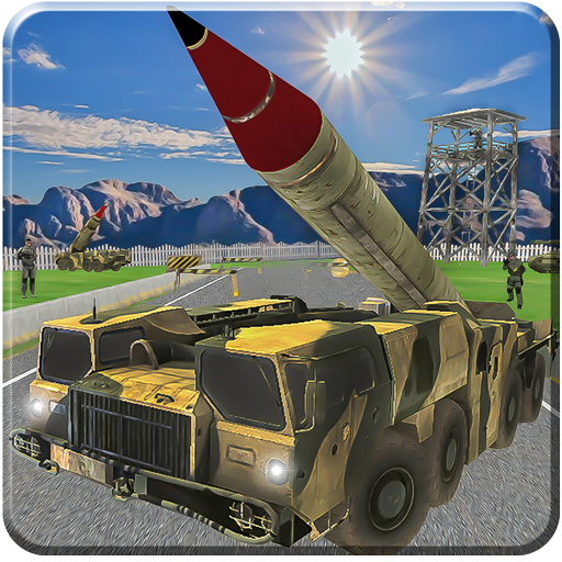 Army Truck Parking promenade icon