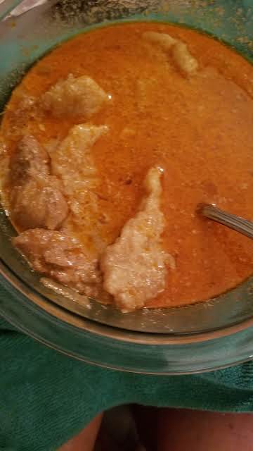 Bushia's Chicken Paprikash (my mom's recipe)