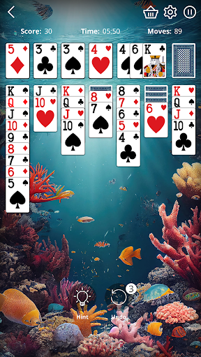 Screenshot Classic Solitaire Klondike