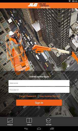 JLG Online Express Mobile