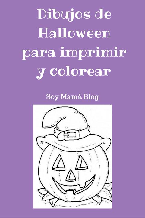 Dibujos de Halloween para imprimir y colorear