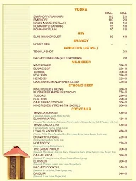 Hotel Kushala Greens menu 2
