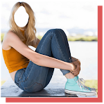 Cover Image of ดาวน์โหลด Women in Jeans Photo Frame 1.5 APK