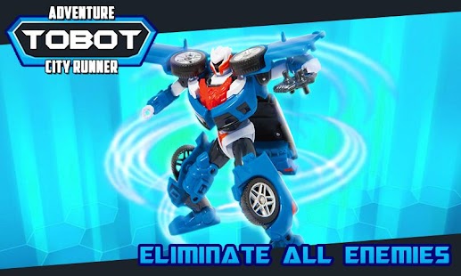 Adventure Tobot City Runner 1.0 APK + Мод (Бесконечные деньги / Без рекламы) за Android