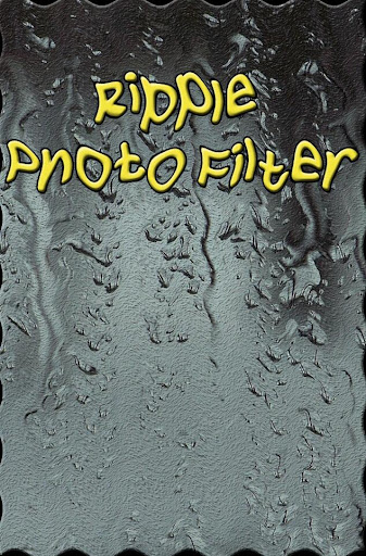 Ripple Photo Filter