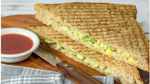 Mint Corn Veg Sandwich