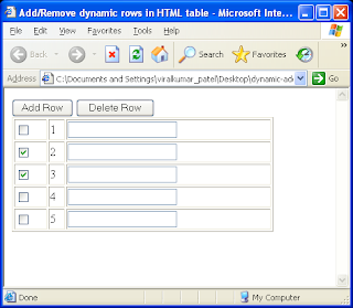 Technical Journey Dynamically Add Remove Rows In Html Table Using Technical Journey Dynamically Add Remove Rows In Html Table Using