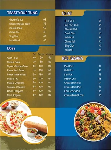 Mahakali  Bhel & Fast Food menu 