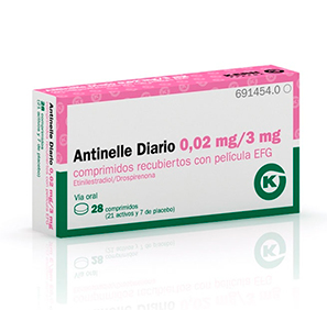 //Antinelle 0.02mg/3mg 28comprimidos Drospirenona-Etiniestraidol Kern Pharma undefined