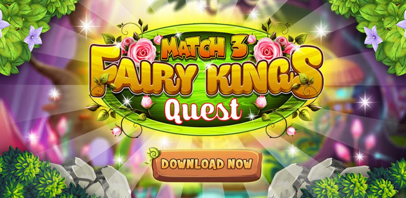 Match 3 Magic Lands: Fairy King’s Quest