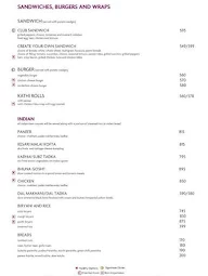 Mosaic - Crowne Plaza menu 2