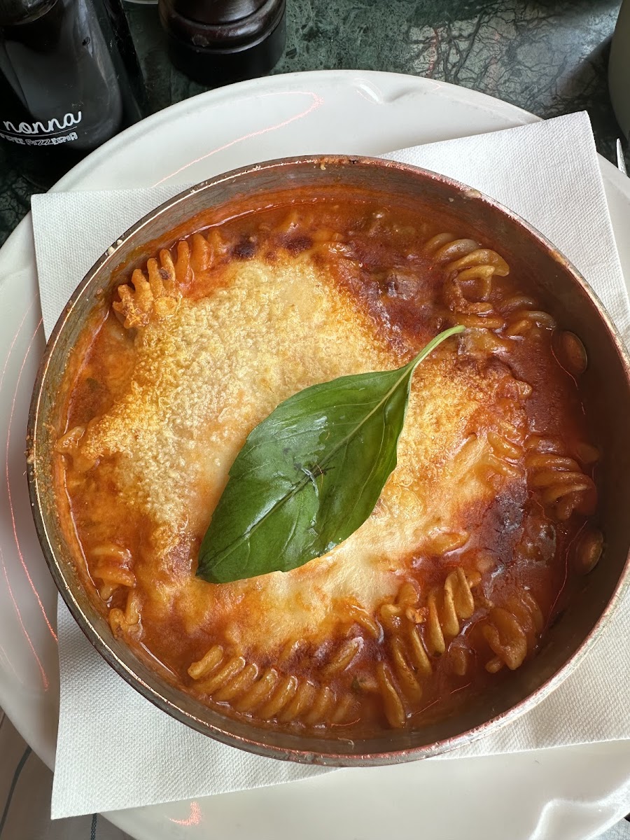 Gluten-Free at Little Nonna