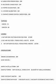 Smokie Brownie menu 5