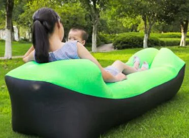 Nadmuchiwana Sofa Powietrzna Outdoor Laybag, Leżanka Plażowa, Łóżko Powietrzne, Składany Śpiwór, Sofa do Wylegiwania, Sofa Powietrzna