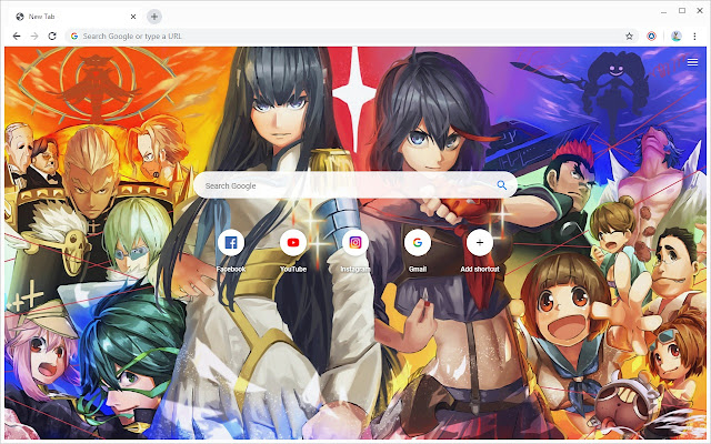 Kill la Kill Wallpapers Nieuw tabblad