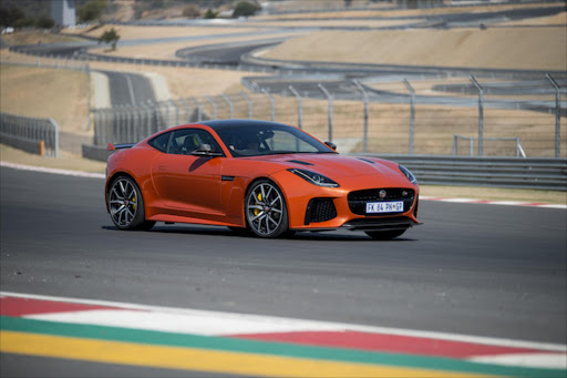 Jaguar Factory F-Type SVR Race Car Engine Exhaust Sound Video